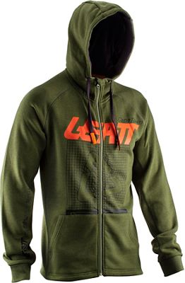 Leatt Mesh Hoodie - Vert/Noir, Vert/Noir