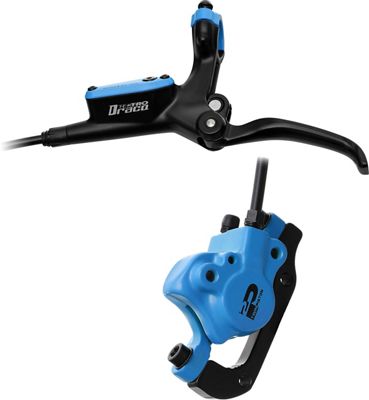 Freno a disco Tektro Draco - blu - nero - 2100mm RH-R, blu - nero