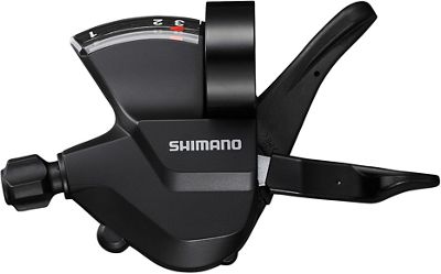 Shimano Altus SL-M315 8 Speed Rapidfire Shifters - Black - Front 3 Speed}, Black