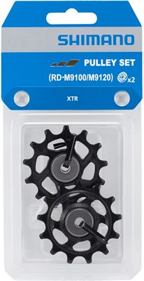 Shimano XTR RD-M9100 11 Speed Jockey Wheels - Black, Black
