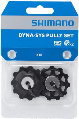 Shimano XTR RD-M980 10 Speed Jockey Wheels - Black, Black