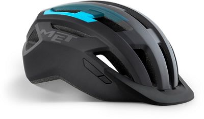 MET Allroad Helmet 2020 - Noir/Bleu, Noir/Bleu