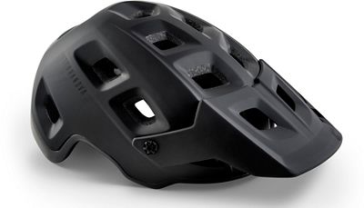 MET Terranova MTB Helmet (MIPS) 2020 - Black - S}, Black