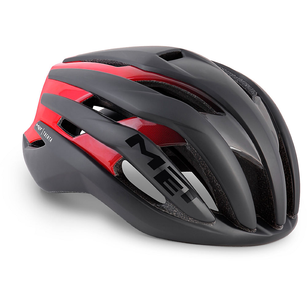MET Trenta Road Helmet (MIPS) 2020 - Noir/Rouge