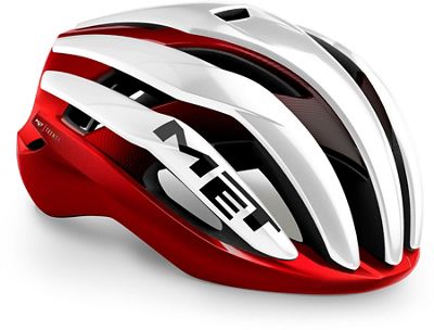 Casco da strada MET Trenta (MIPS) 2020 - White Black Red-Glossy, White Black Red-Glossy