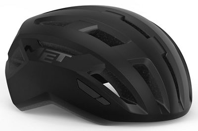 MET Vinci Road Helmet (MIPS) - Black - S}, Black