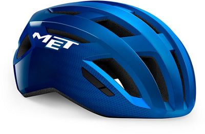 MET Vinci Road Helmet (MIPS) - Blue Matallic-Glossy - M}, Blue Matallic-Glossy