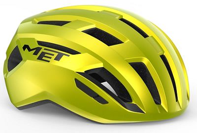 Casco da strada MET Vinci (MIPS) - Lime Yellow Metallic, Lime Yellow Metallic