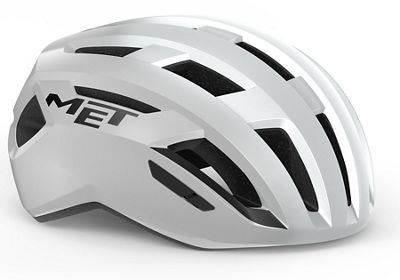 MET Vinci Road Helmet (MIPS) - White Silver - M}, White Silver