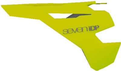 7 iDP Project 23 Helmet Visor 2020 - giallo - One Size, giallo