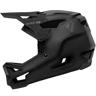 7 iDP Project 23 Carbon Full Face Helmet 2020 - Raw Carbon-Gloss Grey