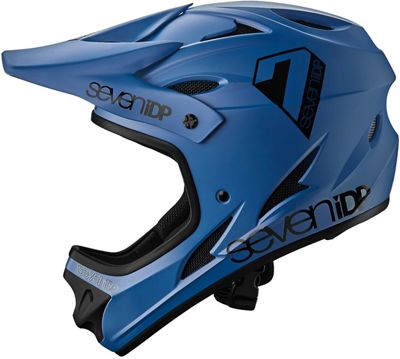 7 iDP M1 Full Face Helmet 2020 - Diesel Blue - L}, Diesel Blue