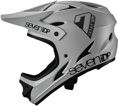 7 iDP M1 Full Face Helmet 2020 - Grey - L}, Grey