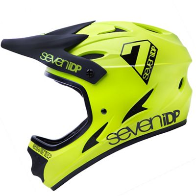 7 iDP M1 Full Face Helmet 2020 - Matte Acid Yellow-Black