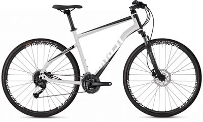 Ghost Square Cross 1.8 Urban Bike 2020 - Argent - Noir