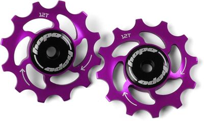 Hope 12 Tooth Jockey Wheels - Purple, Purple