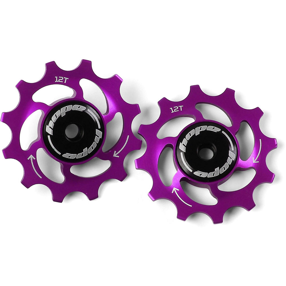 Hope 12 Tooth Jockey Wheels - Violet, Violet
