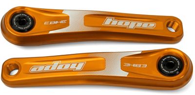 Hope E-Bike MTB Crankset - Orange, Orange