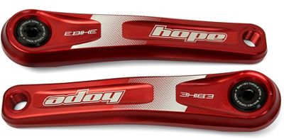 Hope E-Bike MTB Crankset - Rouge, Rouge