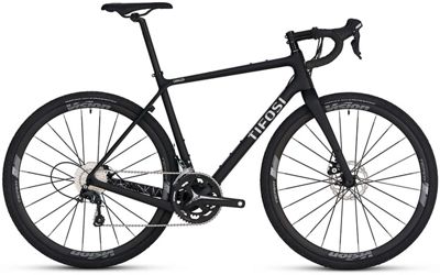 Tifosi Cavazzo Disc Tiagra Road Bike 2020 - Noir - Argent - M