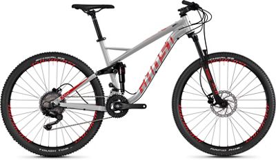 Ghost Kato FS 2.7 Bike 2020 - Argent - Rouge - L