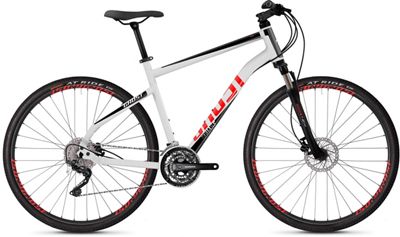 Ghost Square Cross 2.8 Urban Bike 2020 - Blanc - Noir - M