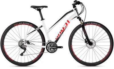 Ghost Square Cross 2.8 Women's Urban Bike 2020 - Blanc - Noir - XS