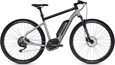 Ghost Hybride Square Cross B2.9 Urban E-Bike 2020 - Argent - Noir
