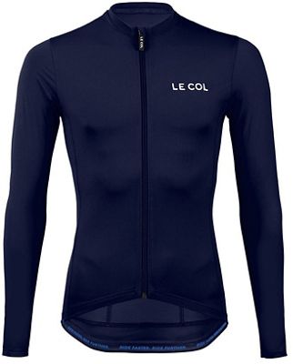 LE COL Pro Long Sleeve Jersey - Navy 2 - L}, Navy 2