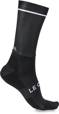 LE COL Aero Socks - Black - S/M}, Black