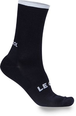 LE COL Tech Wool Cycling Socks - Noir - blanc - S/M