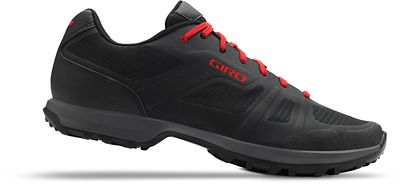 Giro Gauge Off Road Shoes - Black-Bright Red - EU 43}, Black-Bright Red