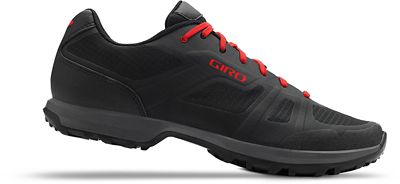 Giro Gauge Off Road Shoes - Black-Bright Red - EU 40}, Black-Bright Red