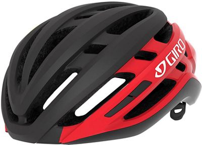 Giro Agilis (MIPS) Helmet - Matte Black-Bright Red 20 - M}, Matte Black-Bright Red 20