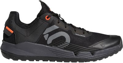 Five Ten Trail Cross LT MTB Shoes - Black-Grey-Red - UK 7.5}, Black-Grey-Red