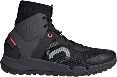 Five Ten Trail Cross MID MTB Shoes - Black-Grey-Red - UK 11}, Black-Grey-Red