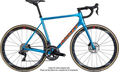 Ridley Helium SLX Disc Ultegra Road Bike 2020 - blu metallico, blu metallico