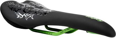 Ragley Tracker Saddle - Green - 142mm Wide, Green