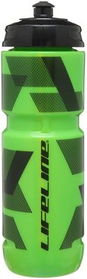 LifeLine Water Bottle 800ml - Green - Black - 800ml}, Green - Black