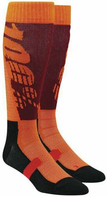100% Hi-Side Performance Moto Socks Spring 2012 - Bordeaux - L/XL/XXL, Bordeaux