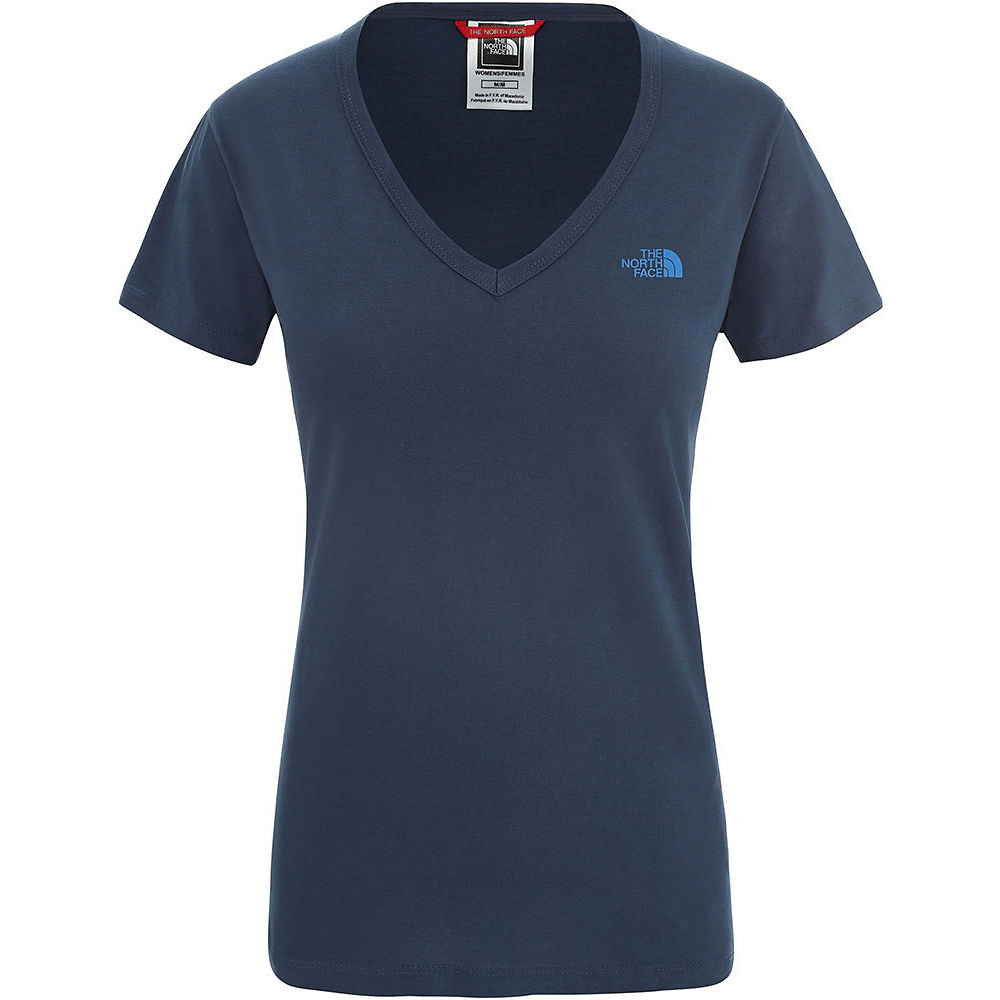 The North Face Women's Short Sleeved Simple Dome Tee - Blue Wing Teal - XL