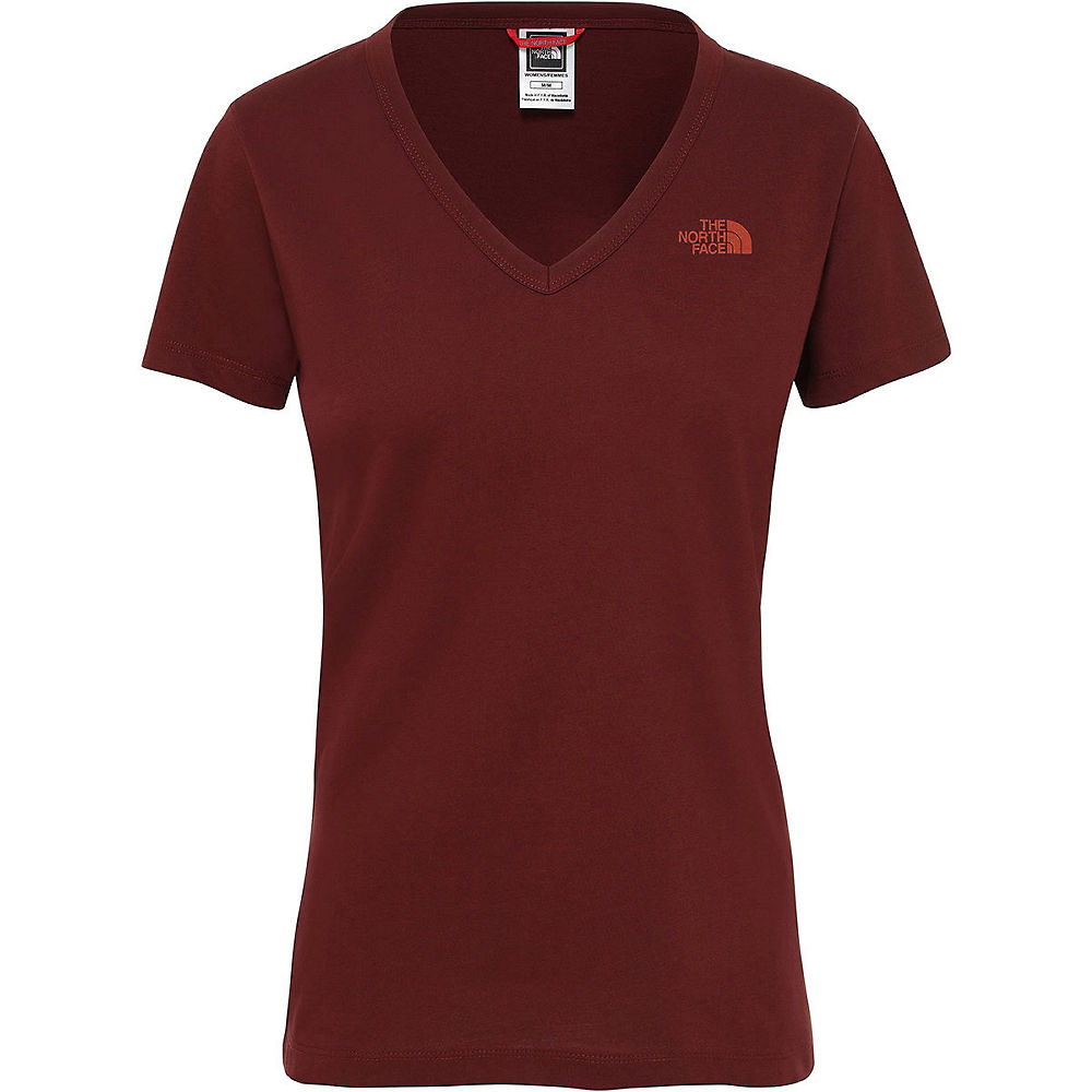 The North Face Women's Short Sleeved Simple Dome Tee - Sequoia Red