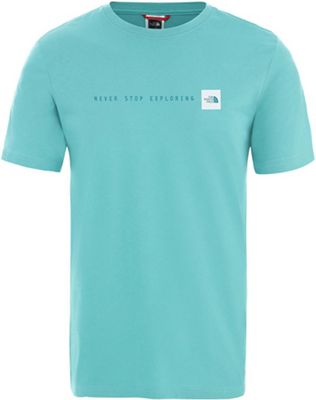The North Face Short Sleeve Never Stop Exploring Tee - Lagoon