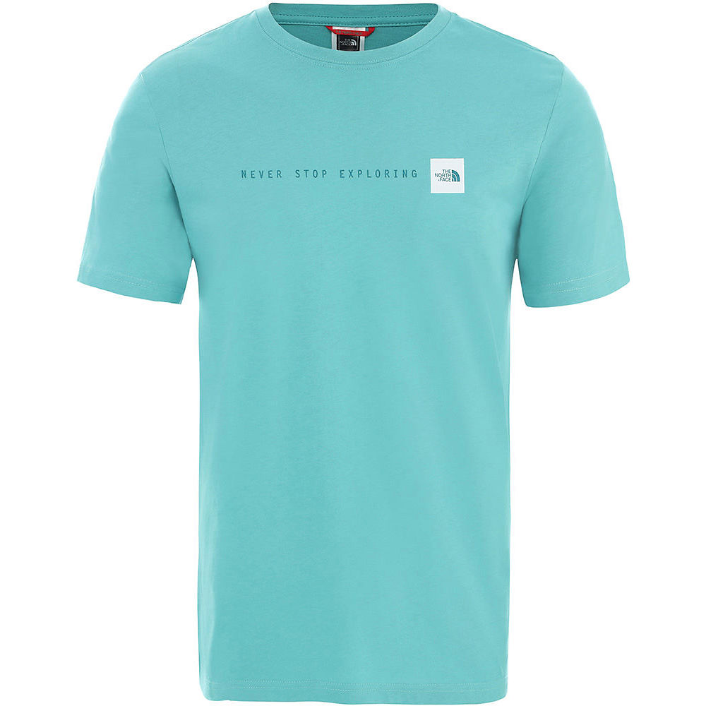 The North Face Short Sleeve Never Stop Exploring Tee - Lagoon
