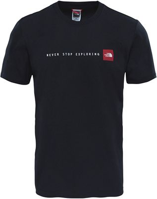 The North Face Short Sleeve Never Stop Exploring Tee - TNF Black - XXL
