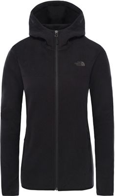 The North Face Women's Tka Glacier Full Zip Hoodie - TNF Black - XL