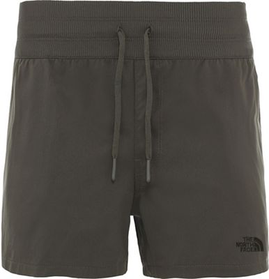 The North Face Women's Aphrodite Short SS20 - New Taupe Green - XS}, New Taupe Green