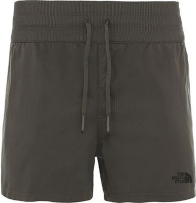 The North Face Women's Aphrodite Short SS20 - New Taupe Green - L}, New Taupe Green