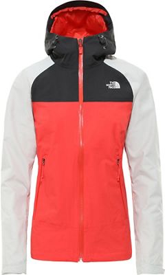 The North Face Women's Stratos Jacket  - Cayenne Red-Tin Grey, Cayenne Red-Tin Grey