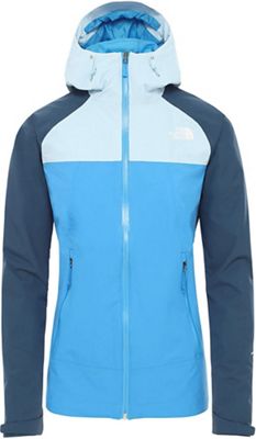 The North Face Women's Stratos Jacket - Clear Lake Blue-Blue Wing Teal - XS